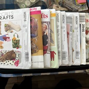 McCalls and Simplicity patterns